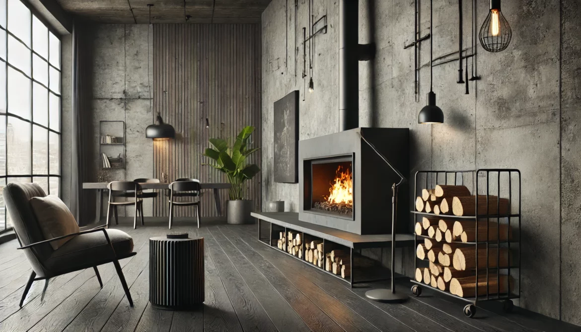 Jak wybrać metalowy stojak na drewno kominkowe do nowoczesnego wnętrza?